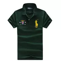 2013 polo ralph lauren t-shirt high neck hommes respirant cotton italy pl2211 green yellow